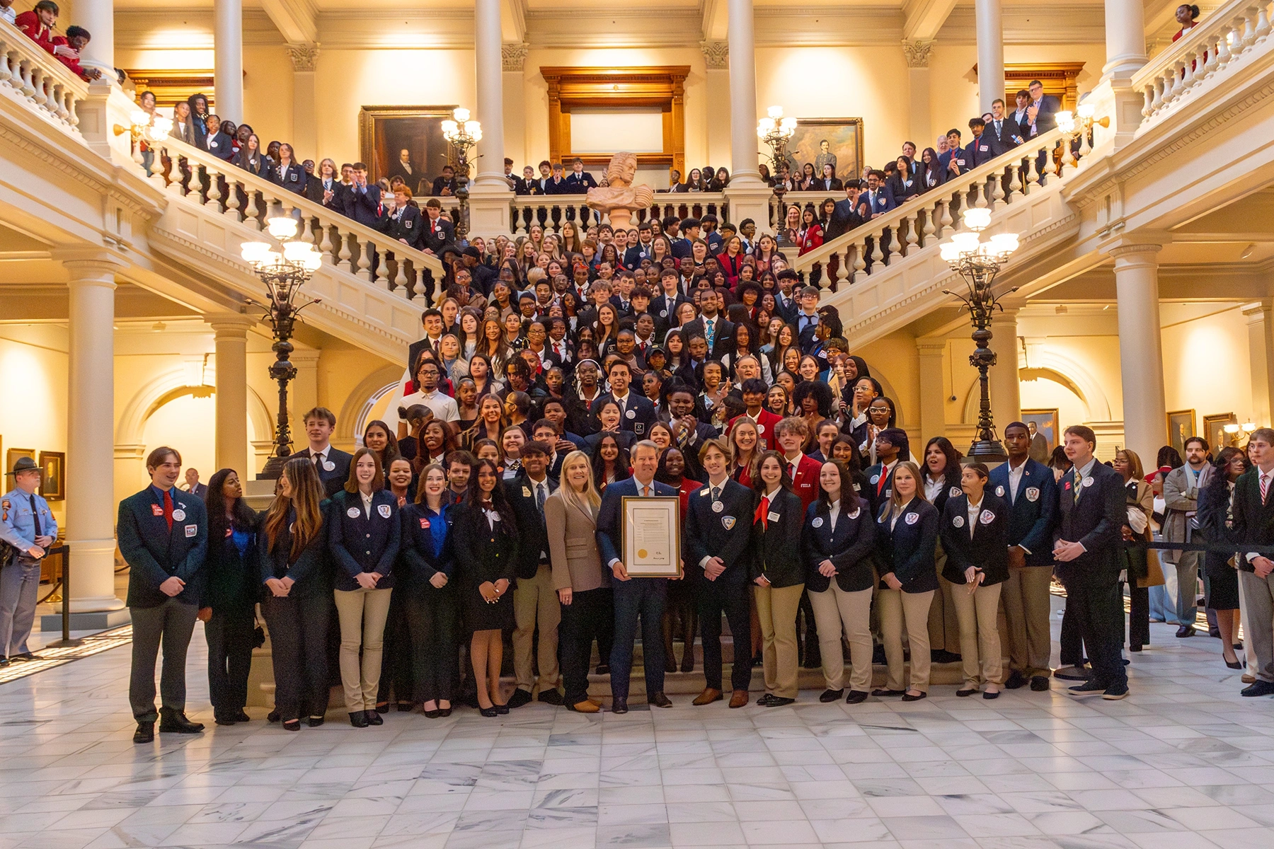 Thousands of Georgia CTSO Students Advocate for Career and Technical Education at the Capitol
